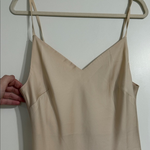 Bohme Beige Midi Slip Dress - Picture 3 of 7